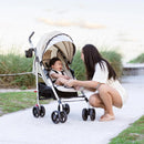 Lightweight Baby Stroller - Tan