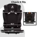 Convertible Booster Seat - Black