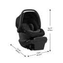 Shyft Intuiti Travel System Featuring Revolve180 LiteMax NXT - Black Shale