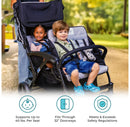 4 Seat Quad Stroller - Black