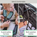3D Mini Convenience Stroller - Slate Grey