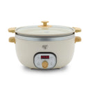 GreenLife 6 Quart Non-Stick Family Meal Slow Cooker with Removable Pot - Cream