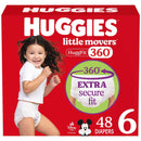 Little Movers HuggFit 360 Pull On Diapers - Size 6 - 48c