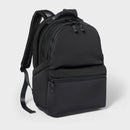 14L Faux Neoprene Backpack - Black