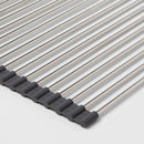 Over the Sink (Roll Away) Dish Drainer Silver