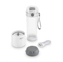 Personal Portable USB 1-Speed Blender White: Smoothie Maker, BPA-Free, Dishwasher-Safe, 16oz Capacity, 150W Power