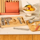 6pc Kitchen Gadget Set - Stainless Steel Utensils