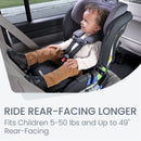 Poplar Slim with ClickTight Technology Convertible Car Seat - Black