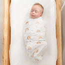 Swaddle Blankets - Rainbow Bohemian - Small/Medium (0-3 Months)