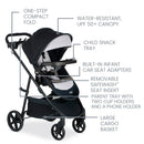 Willow Brook S+ Baby Travel System - Glacier Onyx