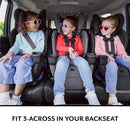 Evenflo All4Stages Slim Plus Canopy 4-in-1 Convertible Car Seat - Baker Blue: Metal Frame, Machine Washable Seat Pad, LATCH Compatible