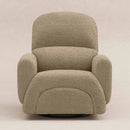 Rainbow Recliner and Swivel Glider - Latte Teddy Loop