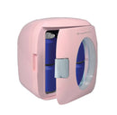 Retro Pink Mini Beverage Cooler - Portable