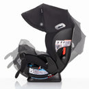 All4Stages Slim Plus Canopy 4-in-1 Convertible Car Seat - Howell Black