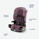 Nautilus 2.0 3-in-1 Harness Booster Car Seat - Kara