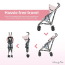 Aero Travel Lightweight Umbrella Stroller - Pink