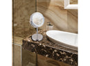 Vanity Mirror with LED Lights - Silver