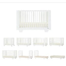 Baby Spirit 8-in-1 Convertible Crib White