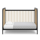 Pasadena 3-in-1 Convertible Crib - Black/Driftwood