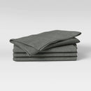 Easy Care Cotton Napkins - Gray