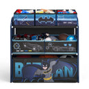 Delta Children Batman 6 Bins Toy Organizer with Reusable Stickers