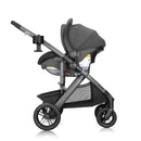 Pivot Suite Modular Travel System with LiteMax Infant Car Seat - Devon Gray