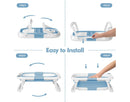 Collapsible Baby Bathtub for Infants and Toddlers - Pale Blue