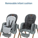 Minla 6-in-1 High Chair - Safari Gray