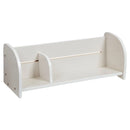 ECR4Kids Tabletop Book Display, Adjustable, White Wash