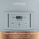 7qt Programmable Countdown Cook and Carry Slow Cooker - Light Stone
