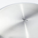 12" Stainless Steel Frypan with Cover - Silver