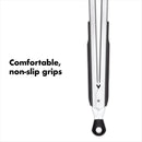Stainless Steel 12-inch Food Tongs - Locking Handle
