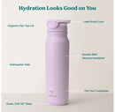 Hydration Water Bottle - Lilac Bud