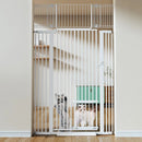71" Extra Tall Pet Gate for Cats - White