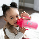 10 fl oz Insulated Straw Cup - Pink - 2pk