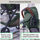 3Dquickclose CS+ Compact Fold Stroller - Forest Green