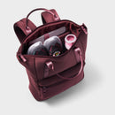 Softside Laptop Tote Backpack - Maroon