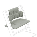 Tripp Trapp Classic High Chair Cushion 2, Made with Organic Cotton - Glacier Green