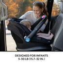 LiteMax NXT Infant Car Seat with SensorySoothe - Agate