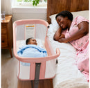 2 in 1 Baby Bassinet Bedside Sleeper - Pink