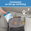 Microwave Steam Sterilizer Bags for Baby Bottles - 5 Count