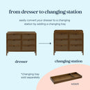 Margot 6-Drawer Dresser - Walnut