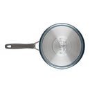 Nonstick Induction Straining 3qt Saucepan with Lid - Graphite