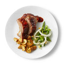 10.3" 6pk Glass Dinner Plates - White