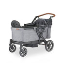 Sprout V2 Single-to-Double Size-Adjustable Stroller Wagon - Nightcliff Stone