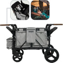 XC+ EVO - Luxury 4 Passenger Stroller Wagon - Gray