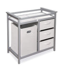 Modern Baby Changing Table - Cool Gray