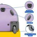 Kids Travel Duffle Bag with Wheels - Llama