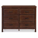 Charlie 6-Drawer Double Dresser - Espresso