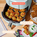 6 Qt Air Fryer with TurboCrisp Technology, EverGood - Hydrangea by Drew Barrymore